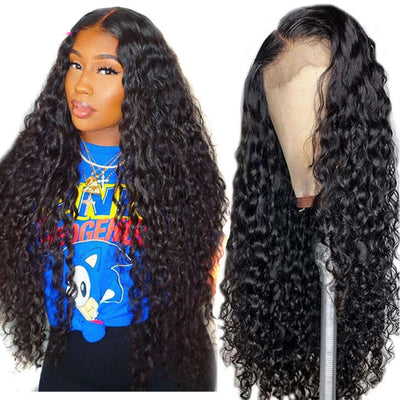 Long body wave lace wig , 13x4, 100% human hair, glueless, pre-plucked