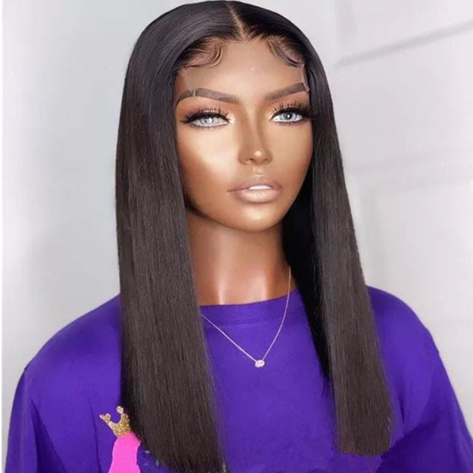 Density Virgin Human Hair Wig for Black Woman Vietnamese hair, HD lace wig, pre-plucked wig , bleached knots , raw hair wigs Double Drawn Bone Straight Human Hair Wig 13x4 lace front Body Wave Human Hair Wig Female Human Hair Wig Full Lace Human Hair Wig