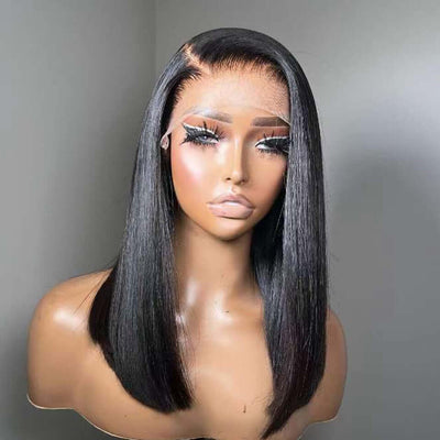 200 density bob wig -full volume human hair